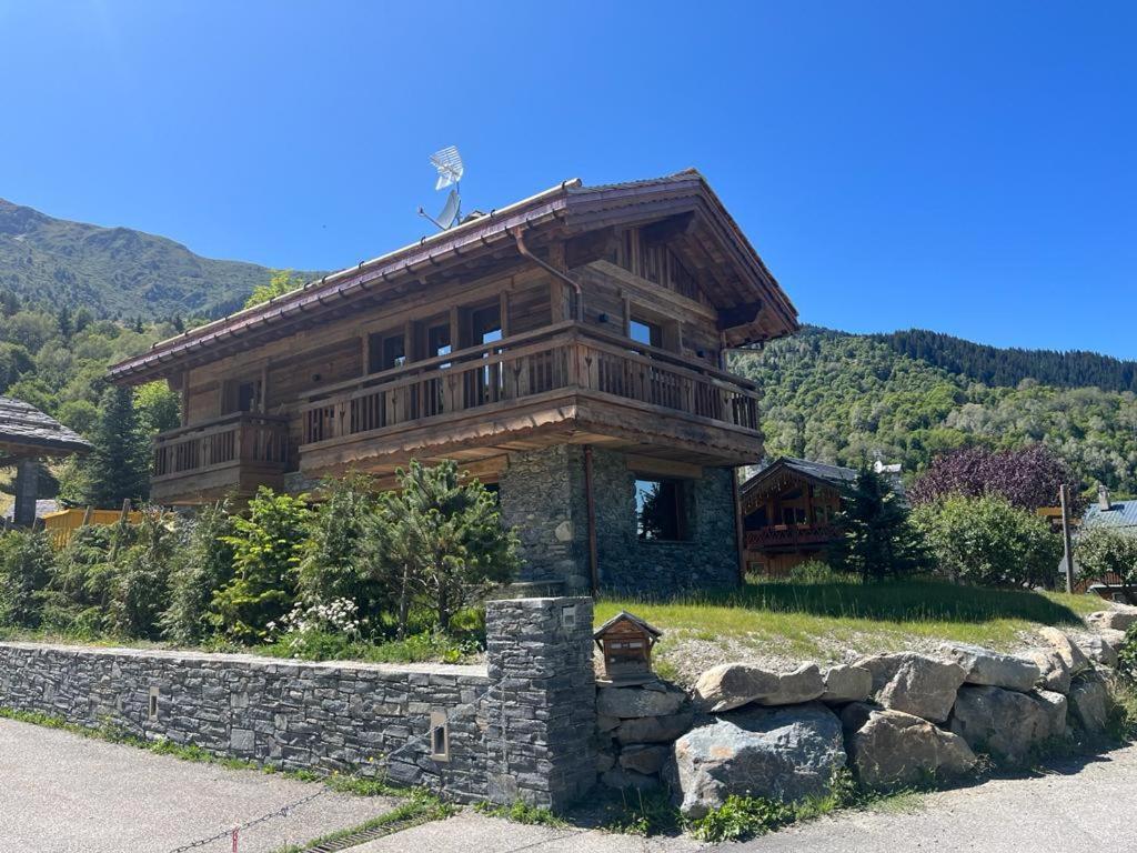 Le Cheval Blanc Et Le Loup Blanc, Jacuzzi, Hammam, Skis Aux Pieds Vila Méribel Exterior foto